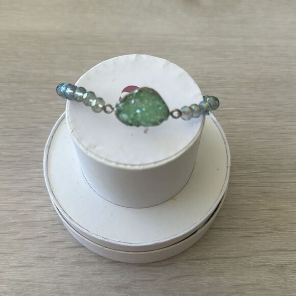 Bomb Party Tell Me About It Stud Bracelets OS EUC IN BOX - Picture 5 of 7